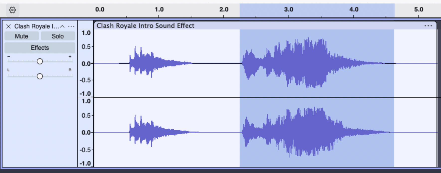 Trim Audio Visualization