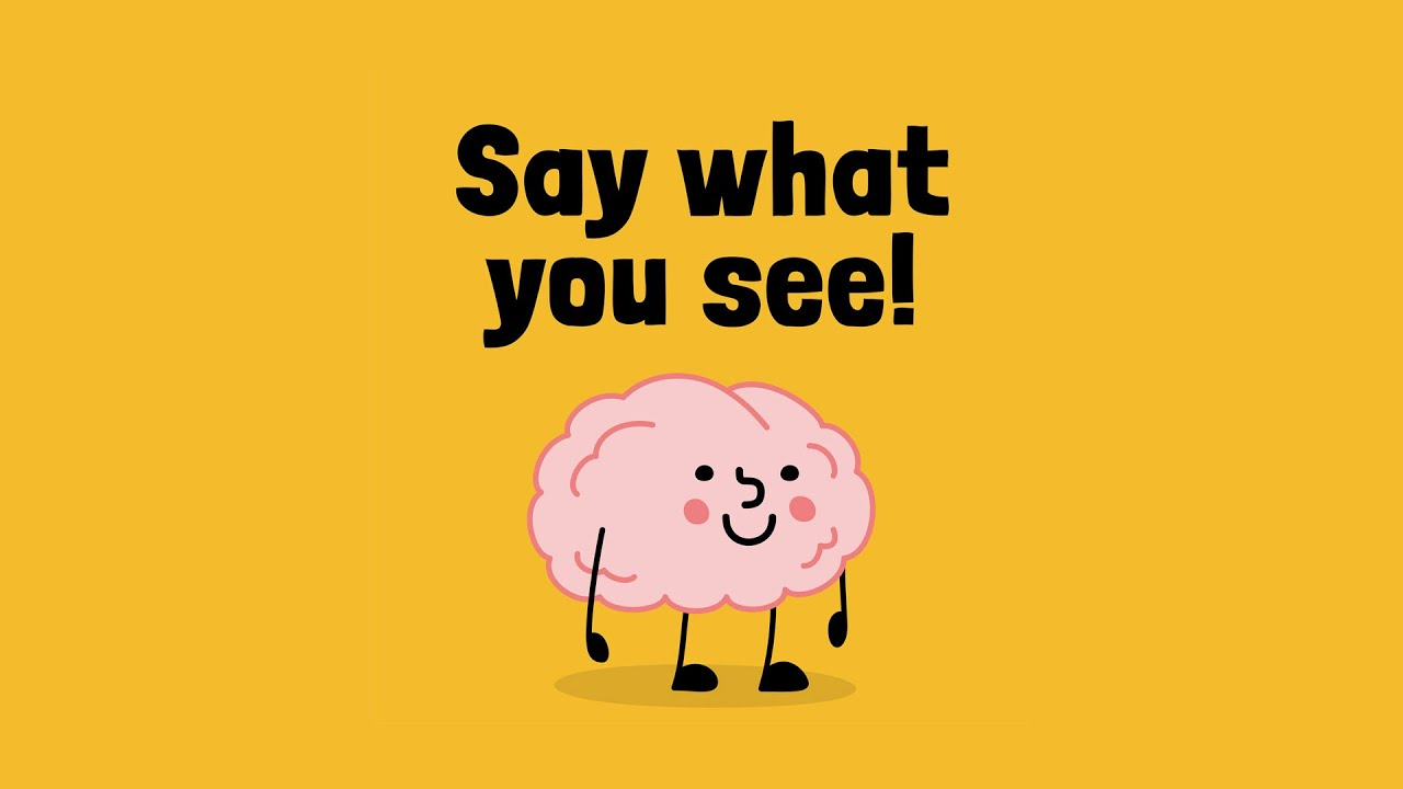 Say What You See Logo